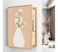 Decorative Breaker Box Cover, Modern Electric Panel Fuse Hiding Panel for Indoor Outdoor Use, for Home or Office, Art Picture Frame