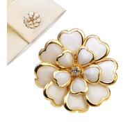 Decorative Button Covers - DIY Decorative Metal Flower Shape Button Cover for Women Blouse Cuffs | for Grandma Women Mother Daughter Friend, Se référer au descriptif, refer to the description, Refer