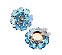 Decorative Buttons: Antique Style, Flower Shaped Enhancer, Rhinestone Costume Accessory, Embellished Collar Closure | Beautiful Single With, Consulte la descripción, Metal, Not a gemstone