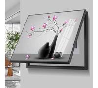 Decorative Cabinet Cover for Electric Meter Box - Conceals Electrical Panel with Stylish Picture Frame Design, Ideal for Home and Office Aesthetics