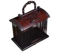Decorative Cage Rectangular orchid style grasshopper cage is portable and convenient to carry
