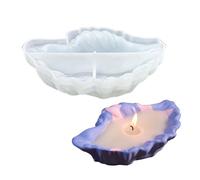 Decorative Candle Holder Mould, Multi-purpose, Made of Silicone, Perfect for Making Ornate Wavy Plates and Scented Boxes Flexible