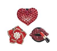 Decorative Car Diffuser - Air Vent Clip for Car Air Freshener | Set of 3 Rhinestone Air Fresheners for Car Interior Decoration Accessories, Air Freshener Outlet Clip Accessories