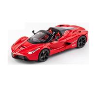Decorative Car Model 1:22 For RAFA Convertible Racing Car Diecast Metal Alloy Display Model Industrial Style Decoration perfect for gifting(Red)
