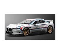 Decorative Car Model 1:24 For 3.0 CSL Hommage R Couple Sport Car Diecast Metal Alloy Collection Model Desktop Decoration perfect for gifting