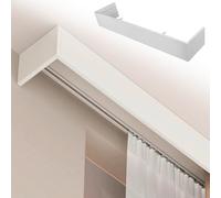 Decorative Ceiling Curtain Track 5.25ft Panel Only No Track Included Ideal for Bedroom & Living Room Complete with Accessories for Easy Installation
