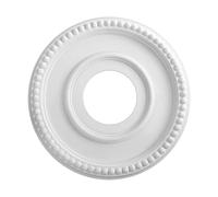 Decorative Ceiling Medallion - Skirting Board for Ceiling Rose, Lightweight Canopy Lighting Cover, Back Plate Cover of the Light, Elegant Interior Design with Living Room and Bedroom