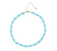 Decorative Charm Necklace Accessory with Bright Mixed Beads, Adjustable Extender Chain and Lightweight Styling Appeal Bead Strand Jewelry Colorful Neckwear Adjustable Extender Necklace Playful Daily