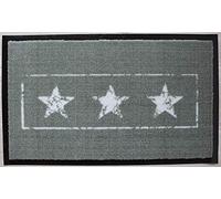 Decorative Coir Entrance Door Mat 3 stars 75 cm x 45 cm