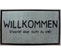 Decorative Coir Entrance Door Mat Willkommen… 75 cm x 45 cm