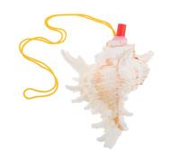 Decorative Conch Whistle Unique Natural Blowing Horn with Stylish Design for Home Decor and Multi Scene Use Emits Soothing Sound for Relaxation