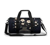 Decorative Container Sport Gym Duffle Travel Bag for Women Men Overnight Weekender Bag with Shoe Compartment,Wet Pocket, style, 17.7in/9in/9in