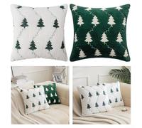 Decorative Couch Accessory at the Size of Eighteen Inches Showcasing an Iconic Festive Theme (green)