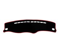 Decorative cover Car Dashboard Cover Mat Dashboard Visor Carpet Accessories For Hyundai For Elantra XD 2001 2002 2003 2004 2005 2006 I30(Rosso,RHD)