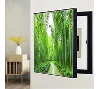 Decorative Cover for Electric Meter Box, Wall Mounted Panel Hide, Creative Hanging Picture for Living Room and Home Office, 40cm x 60cm (15.8 x 23.6 in)