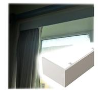 Decorative Curtain Pelmet Panel - No Track Needed, Elegant Ceiling Valance for Window Dressing, Rod Cover Solution
