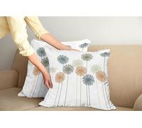 Decorative Cushion Covers Dandelion Abstract Wildflower Silhouettes Botanical Inspirations Meadow In Summer Season Set Of 2 Soft Cushion Covers For Bench Sofa Garden