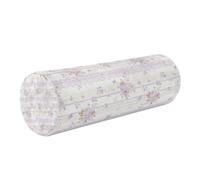 Decorative Cylindrical Pillow Covers With Zipper Retro Tiny Flowers