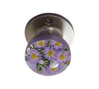 Decorative Door Handle Grip - Anti Fading Floral Shape, Wardrobe Knobs, Cupboard Pull | Opening Gates Accessing Storage Bins Drawers Cabinets Repairing Broken Fixtures Bathroom Vanity Installing Box