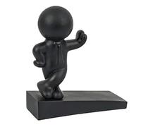 Decorative Door Stop, Soft Grip, 9x5x3cm, Rubber Safety Wedge, Cartoon Bumper Block, No-Slip Base, for Apartment Office Bedroom Room Bar Floor Wall Security