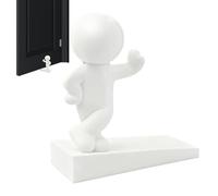 Decorative Door Stopper, Scratch-Resistant Decorative Door Wedge. With its decorative design, this door stop improves the aesthetic appeal of your living space and is an option