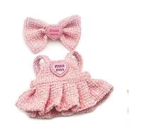 Decorative Dress for Doll, Fits 5.91-6.7 inch Dolls (White)