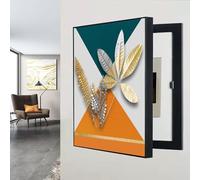 Decorative Electric Box Cover Painting - Modern Wall Art Poster Mural with Frame for Home Living Room