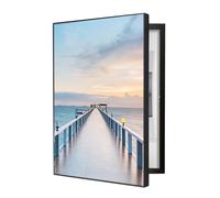 Decorative Electric Meter Box Cover, Detachable Panel Painting for Breaker Box, Unique Wall Art for Living Room and Entryway (35x45CM/13.8x17.7in)
