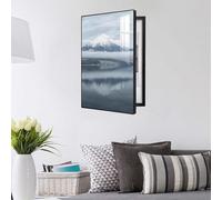 Decorative Electric Meter Box Cover, Wall Mounted Electrical Panel Fuse Box Cover for Living Room
