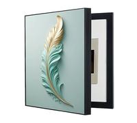 Decorative Electric Meter Box CoverVertical Style Fuse Box Hide Wall Art for Bedroom & Study 40x50cm Counter Paintings Stylish Home Decor Solution