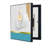 Decorative Electric Meter Box CoverVertical Style Fuse Box Hideaway with Paintings for Bedroom & Study 40x50cmStylish Wall Art Concealment Solution