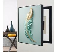 Decorative Electrical Panel Cover Cabinet - 40x60cm to the left Fuse Box & Meter Cover to Hide Unsightly Utility Boxes, Ideal for Indoor & Outdoor Use