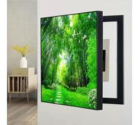 Decorative Electrical Panel Cover Cabinet - 50x70cm to the left Fuse Box & Meter Cover to Hide Unsightly Utility Boxes, Ideal for Indoor & Outdoor Use