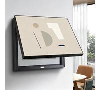Decorative Electrical Panel Cover - Modern Breaker Box Hiding Solution, Wall Mounted Art for Home or Office, Crystal Film Design, 60cm x 80cm