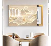 Decorative Electrical Panel Cover - Removable Fuse Box Cabinet for Indoor Use - Creative Meter Box Cover