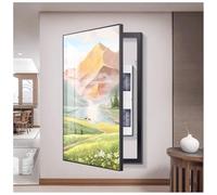 Decorative Electrical Panel Cover, Wall Mounted Breaker Box Concealer, Artistic Fuse Box Cover for Home and Office