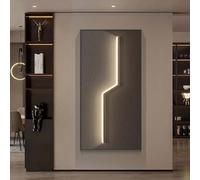 Decorative Electrical Panel Cover, Wall Mounted Breaker Box Cover, Modern Flip-Up Switch Box for Home and Office