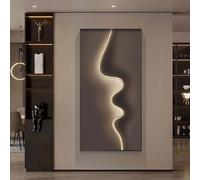 Decorative Electrical Panel Cover, Wall Mounted Breaker Box Cover, Modern Flip-Up Switch Box for Home and Office