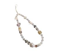 Decorative Elegant Phone Strap Multipurpose Mobile Decoration Trendsetting Beaded Phone Cord For Smartphones Travel Use Gadget Lanyard