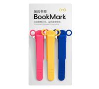 Decorative Elephant Bookmark - Pack of 3 Clips, Adorable Animal Motif, Sturdy Metal Hinge Construction, Reading Diary Accessories, Work and Learning Organisation Tool, for Home Use