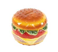 Decorative Fast Food Themed Money Box - Hamburger, Hot Dog and Beer Designs - American Style (Burger)