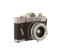 Decorative Figure Home ESPRIT Brown Silver Camera Vintage 23 x 12 x 15 cm