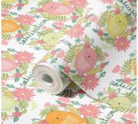 Decorative Film Floral Cartoon Self Adhesive Kitchen Drawer 45x500cm Shelf | Vinyl Material; Cute, Cartoon, Arthouse, Italian; Thick and Heavy Duty Material