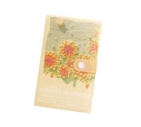 Decorative Financial Notebook Safe Partition Systems to Categorize Monetary Items While Enhancing Home Decors Cash Collection Journal