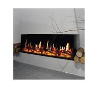 Decorative fireplace Holographic Shadow Fireplace Realistic Flame Recessed Ultra-thin Decorative Electronic(XL)