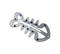 Decorative Fishbone Barrette Spring Hold Hair Accessory Dotted Detail for Loose Strands Daily Cute Styling Piece Fishbone Barrette Decorative Hair Accessory Bangs Clip Side Clip Loose Strand