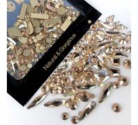 Decorative Flat Bottom Art Rhinestones Nails Decor Showcase Your Manicure With Various Shapes And Styles