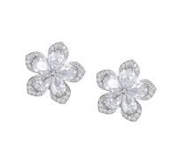Decorative Flower Charm Pair for FreeClip 1/2 Earbuds Ear | Jewelry-Look Accent for Daily Use and Event Looks