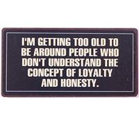 Decorative Fridge Magnet for Home I'm getting to old to be around people who... 5cm x 10cm