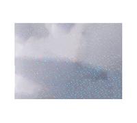Decorative Frosted Glass Window Sticker Holographic-Silicone Film Transparent Sealing Film Sticker for DIY-Craft Jewelry Silicone Adhesive